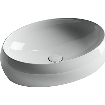Умывальник чаша накладная овальная Element 560*390*150мм
