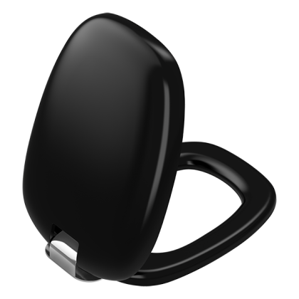 Plural сиденье микролифт, Матовый Черный