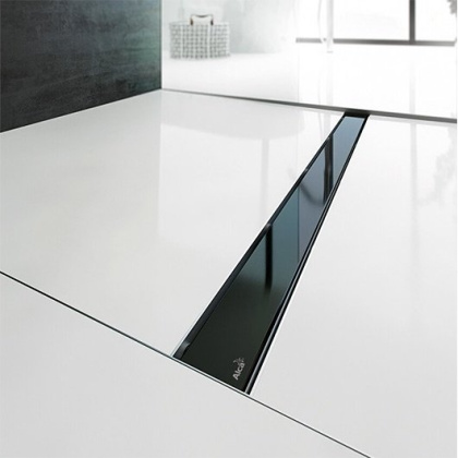GLASS - Решетка для водоотводящего желоба, стекло-белый GLASS - Решетка для водоотводящего желоба, стекло-белый