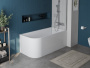 Акриловая ванна BELBAGNO BB712-1500-730-R