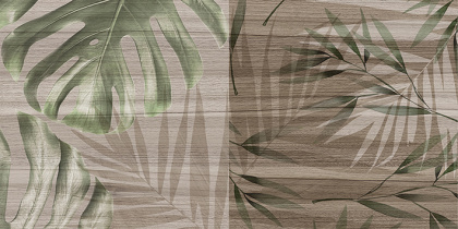 Плитка настенная Organic табачный узор 08-01-17-2454 20х40 (15шт/1,2м2),м2