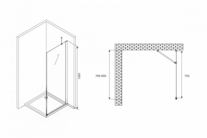 Боковая стенка ABBER Zart S81 Боковая стенка ABBER Zart S81