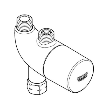 Термостат центральный Grohe Grohtherm Micro 34487000 хром