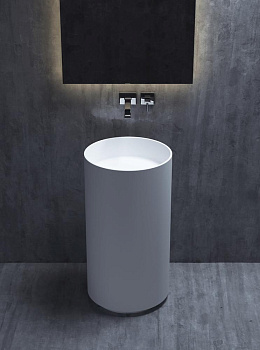 Раковина Salini S-Stone Armonia 45 см 130111SMRH, матова Раковина Salini S-Stone Armonia 45 см 130111SMRH, матова