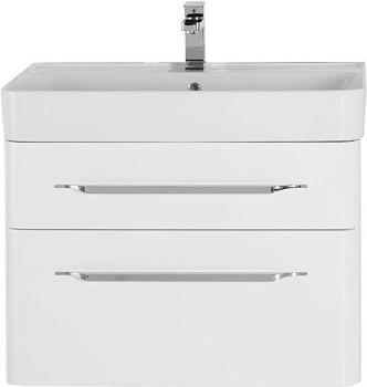 Тумба под раковину Aquanet Виченца 80 белый
