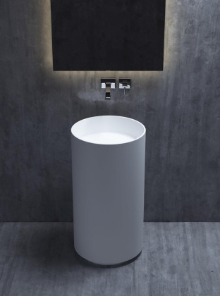 Раковина Salini S-Stone Armonia 45 см 130111SMRH, матова Раковина Salini S-Stone Armonia 45 см 130111SMRH, матова