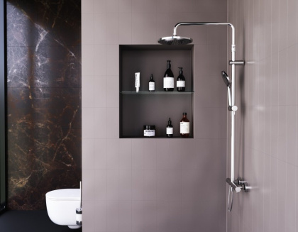 DX218091000 Option, душевая система с ТМС Для душа: верхний душ 230мм, ручной душ 120мм, 1 режим, шт DX218091000 Option, душевая система с ТМС Для душа: верхний душ 230мм, ручной душ 120мм, 1 режим, шт