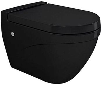 Чаша унитаза подвесного Bocchi Taormina Arch 1012-005-0129 черная Чаша унитаза подвесного Bocchi Taormina Arch 1012-005-0129 черная