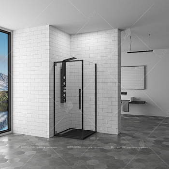 Душевой уголок RGW SV-35B (SV-02B + Z-050-3B) 06323500-014 100*100 Душевой уголок RGW SV-35B (SV-02B + Z-050-3B) 06323500-014 100*100