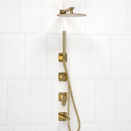 A2151.278.279.183.208.280.197.281 Встраиваемый комплект для ванны с верхней душевой насадкой, лейкой A2151.278.279.183.208.280.197.281 Встраиваемый комплект для ванны с верхней душевой насадкой, лейкой