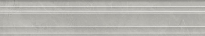Бордюр Багет Риальто серый светлый глянцевый обрезной 40x7,3x2,7 Бордюр Багет Риальто серый светлый глянцевый обрезной 40x7,3x2,7