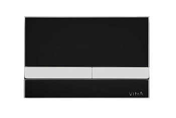 Кнопка смыва VitrA Select, стекло, цвет Глянцевый Черный Кнопка смыва VitrA Select, стекло, цвет Глянцевый Черный