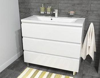 Комплект мебели Bali New 1000х450 напольный 3 ящика (ШхГхВ) 998х446х860 Комплект мебели Bali New 1000х450 напольный 3 ящика (ШхГхВ) 998х446х860