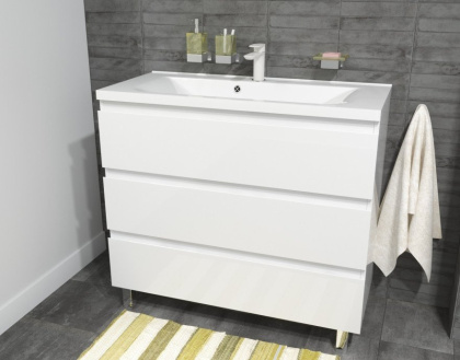 Комплект мебели Bali New 1000х450 напольный 3 ящика (ШхГхВ) 998х446х860 Комплект мебели Bali New 1000х450 напольный 3 ящика (ШхГхВ) 998х446х860