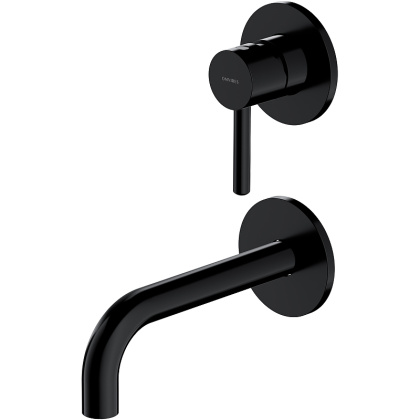 Смеситель для умывальника скрытого монтажа OMNIRES Y Y1215NBL (черный)