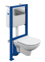 Унитаз с инсталляцией Cersanit City Co Dpl Eo Slim 64121