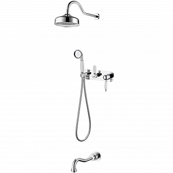 Смеситель для ванны, встроенный Tradizionale Cromo Смеситель для ванны, встроенный Tradizionale Cromo