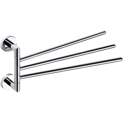 Тройной полотенцедержатель поворотный