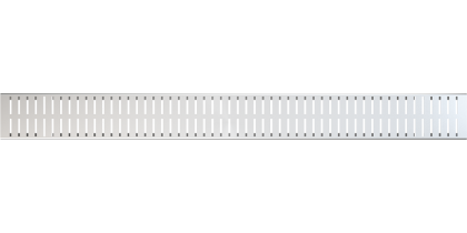 Решетка для дренажного желоба 100 мм, нержавеющая сталь