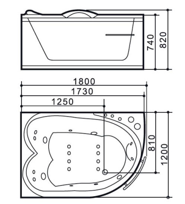 Мыльница Timo Saona 13021/18 черное золото