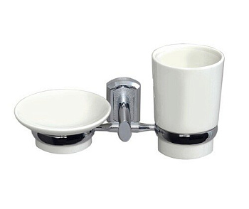 K-28126 Держатель стакана и мыльницы K-28126 Держатель стакана и мыльницы