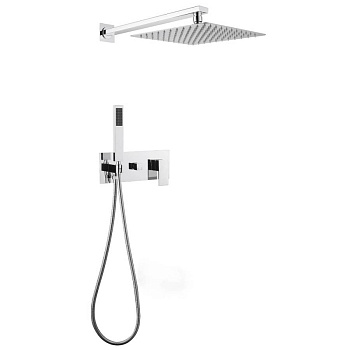 Душевая система ABBER Daheim AF8218 скрытого монтажа без излива, хром Душевая система ABBER Daheim AF8218 скрытого монтажа без излива, хром