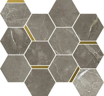 Мозаика 620110000225 Стелларис Тусканиа Грэй (32,8см*28,3см*9мм) (9шт/0,819м2) Шик, шт