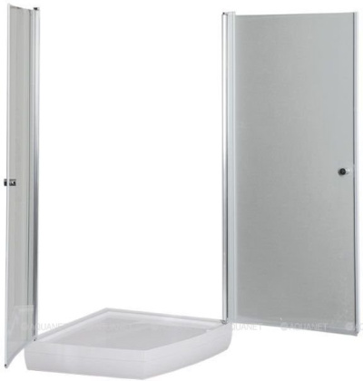 Душевой уголок Aquanet IVA NK1222 100x90 R, прозрачное стекло