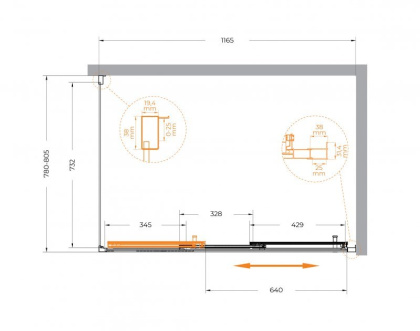 Душевой уголок CEZARES MOLVENO-AHF-31 Душевой уголок CEZARES MOLVENO-AHF-31