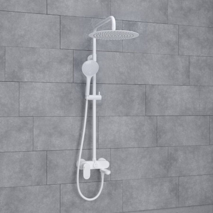 A185.161.155.WM Душевой комплект со смесителем A185.161.155.WM Душевой комплект со смесителем