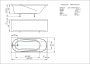 Акриловая ванна Акватек Либерти 150x70 BER150-0000001