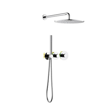 Душевая система Timo Saona SX-2359/00SM скрытого монтажа с термостатом, хром Душевая система Timo Saona SX-2359/00SM скрытого монтажа с термостатом, хром