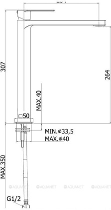 Смеситель для раковины Paffoni Tango TA081ST