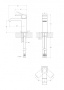 PORTA-LS1-01-W0 Смеситель на раковину однорычажный, без донного клапана, исполнение хром