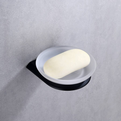 Мыльница ABBER Nord AA1558B черная матовая Мыльница ABBER Nord AA1558B черная матовая