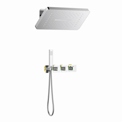 Душевая система Timo Petruma SX-5249/00SM скрытого монтажа, термостат, хром Душевая система Timo Petruma SX-5249/00SM скрытого монтажа, термостат, хром