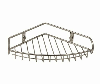 Полка металлическая, 27,6х5х22 см, хром, K-1511