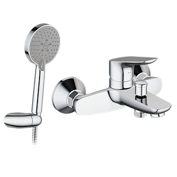 771300000 Набор 2 в 1: Origin Bit, Смеситель для в/д, Origin One 2.0 душ. набор: душ 3ф, шланг, держ