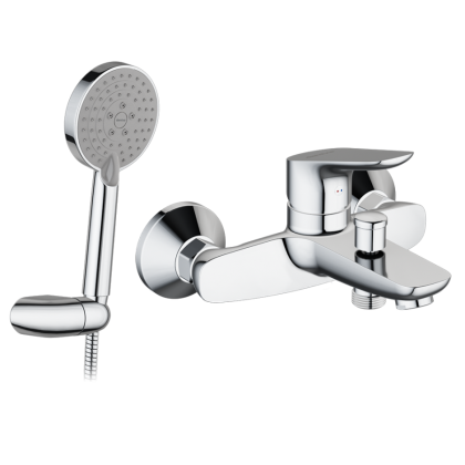 771300000 Набор 2 в 1: Origin Bit, Смеситель для в/д, Origin One 2.0 душ. набор: душ 3ф, шланг, держ