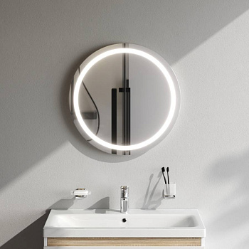 Зеркало с подсветкой в ванную круглое 60 AM.PM X-Joy M85AMOX0601WG сенсорное Зеркало с подсветкой в ванную круглое 60 AM.PM X-Joy M85AMOX0601WG сенсорное