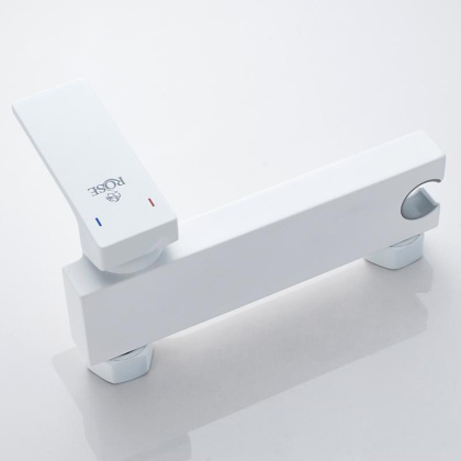 Гигиенический душ со смесителем Rose R1805C-1, белый