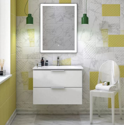 Керамогранит SG1596N Брера белый 20*20*8 (23шт\0.92м2), м2