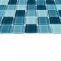 Мозаика стеклянная Sea wave-1 (чип 4*25*25) 300*300(22шт-1.98м2), м2
