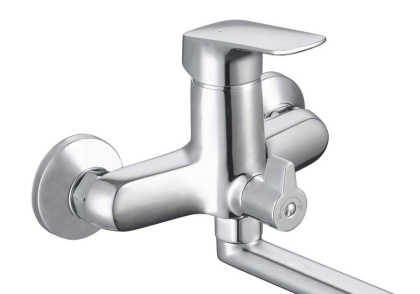 Смеситель для ванны с длинным изливом AQUATEK AQ1042CR ВЕГА 