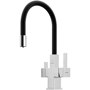 Смеситель для кухни SANCOS Arno с возможностью подключения фильтра для воды, цвет хром, арт. SC4005CH