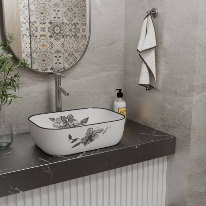 Умывальник Point Венера 46 PN43073WB прямоугольный, белый Умывальник Point Венера 46 PN43073WB прямоугольный, белый