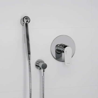A06157 Встраиваемый комплект для биде со шлангом 120 см Wasserkraft A06157 Встраиваемый комплект для биде со шлангом 120 см Wasserkraft