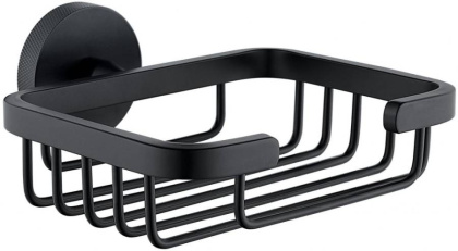 Мыльница для ванной Allen Brau Priority 6.31004-31 черный матовый Мыльница для ванной Allen Brau Priority 6.31004-31 черный матовый