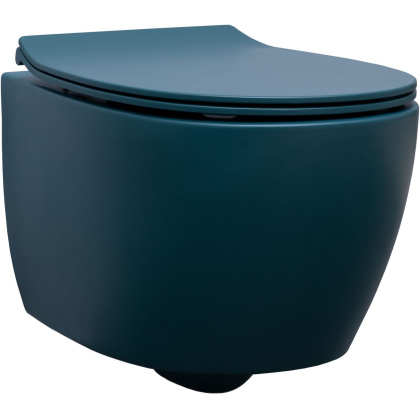 Подвесной унитаз Allen Brau Fantasy 4.11004.PT петроль Подвесной унитаз Allen Brau Fantasy 4.11004.PT петроль