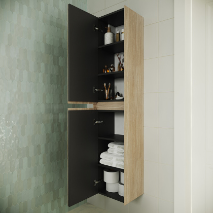 Шкаф-пенал SANCOS Cento подвесной карпатская ель, 350х300х1600 мм, арт. PCN35KE